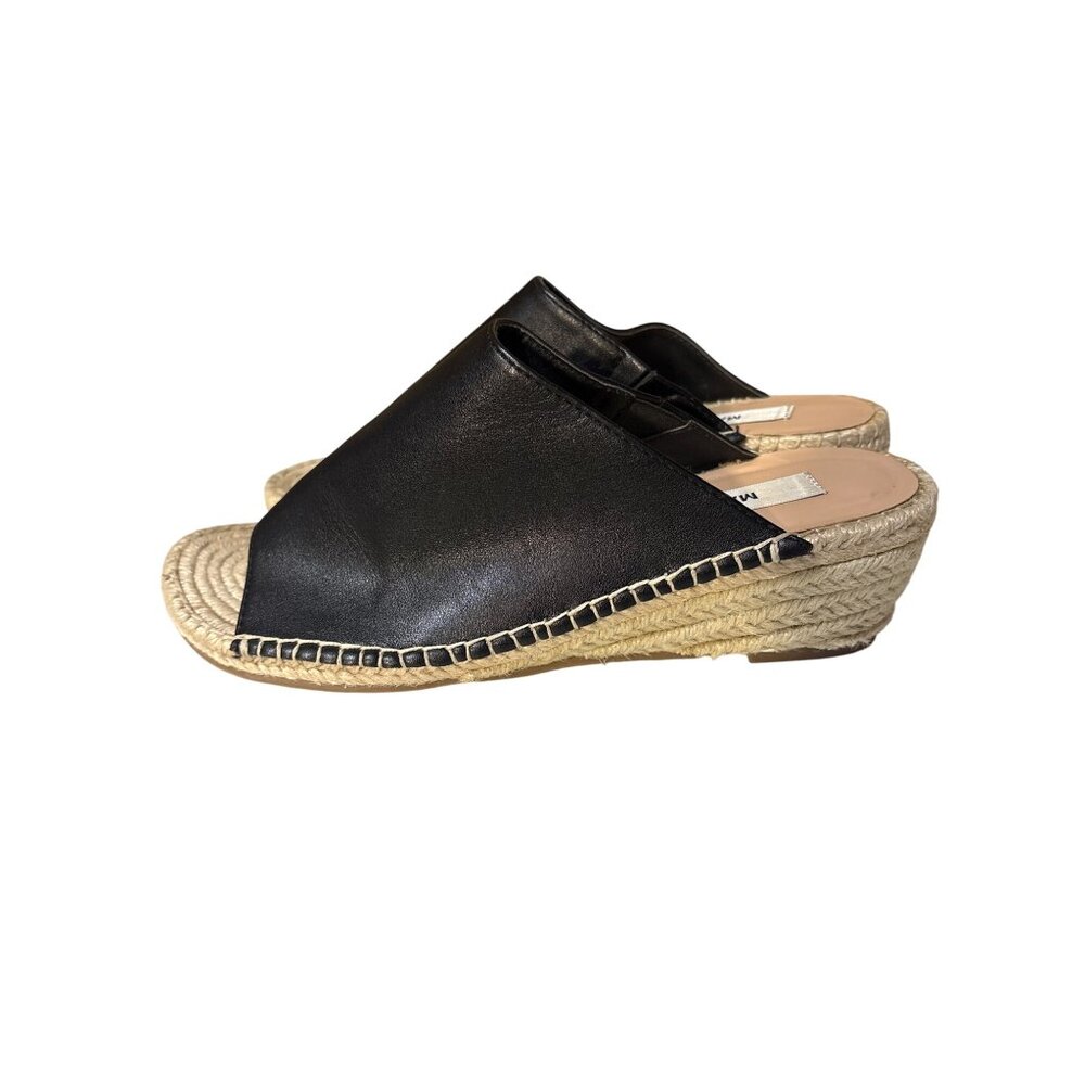 Matt & Nat‎ Vegan Leather Espadrille Wedge Sandals Size 7